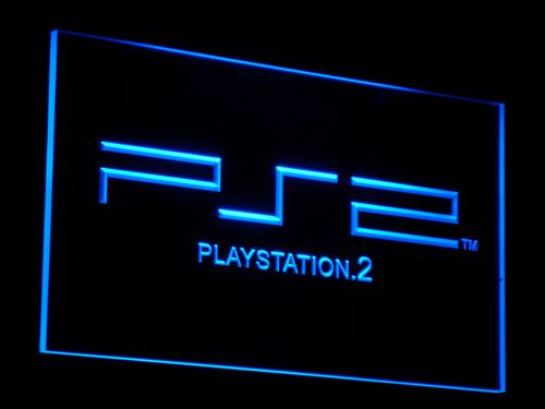 Playstation PS2 Neon Light LED Sign