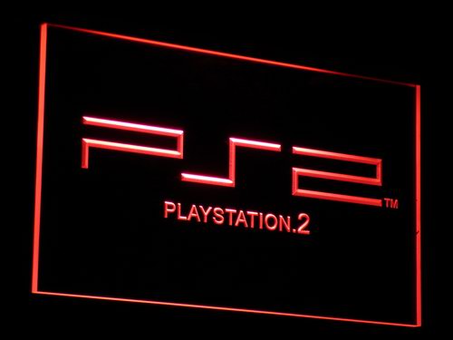 Playstation PS2 Neon Light LED Sign