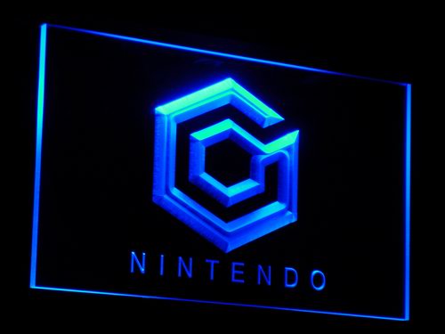 Nintendo Game Cube Neon Light LED Sign
