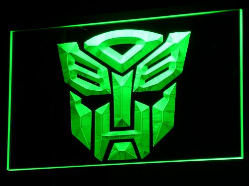 Transformers Autobots Neon Light LED Sign