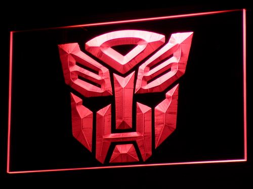 Transformers Autobots Neon Light LED Sign