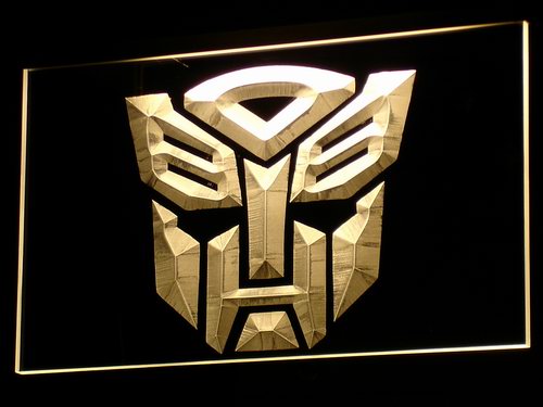 Transformers Autobots Neon Light LED Sign