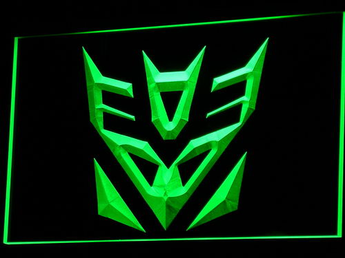 Transformers Decepticons Icon Neon Light LED Sign