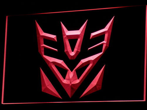 Transformers Decepticons Neon Light LED Sign