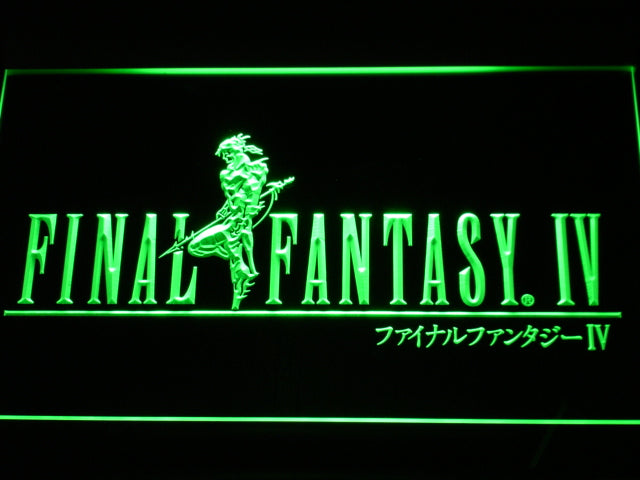 Final Fantasy IV TV Games Neon Light LED Sign