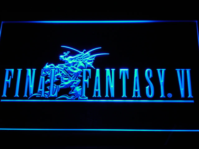 Final Fantasy VI Neon Light LED Sign