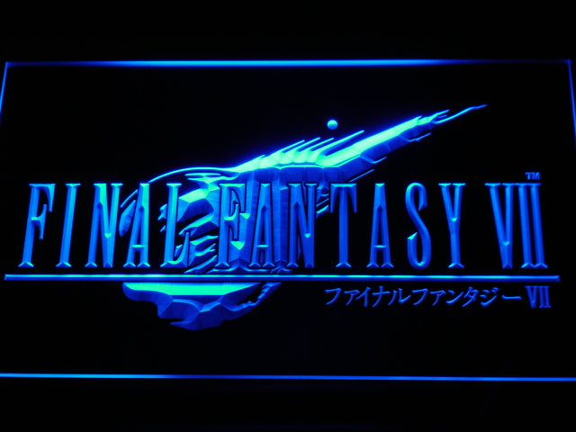 Final Fantasy VII Neon Sign - LED LAB CAVE
