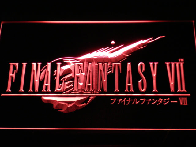 Final Fantasy VII Neon Light LED Sign