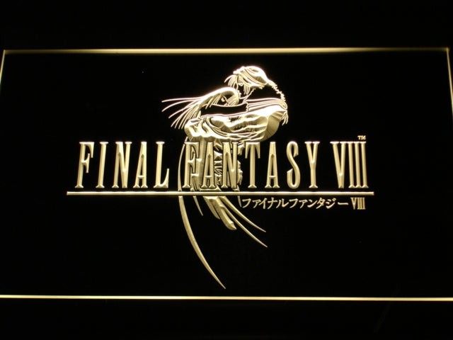 Final Fantasy VIII FF8 PS2 Neon Light LED Sign