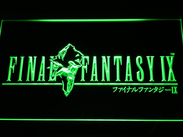 Final Fantasy IX TV Game Neon Light LED Sign