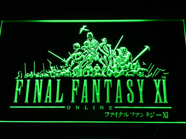 Final Fantasy XI Neon Light LED Sign