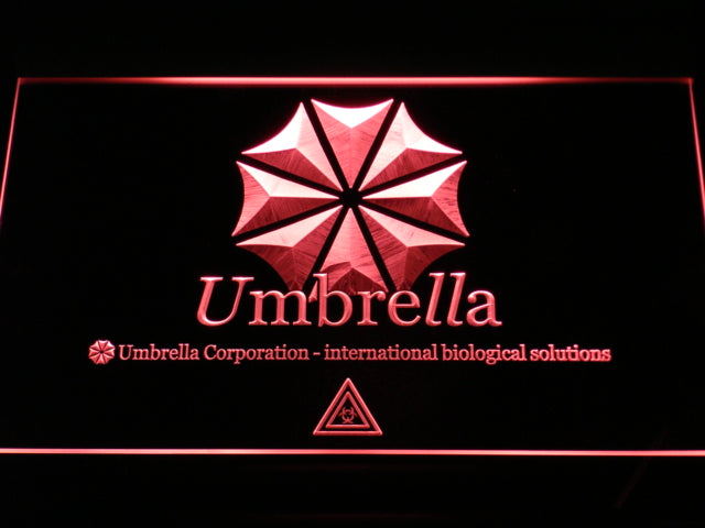 Resident Evil Umbrella Neon Light LED Sign