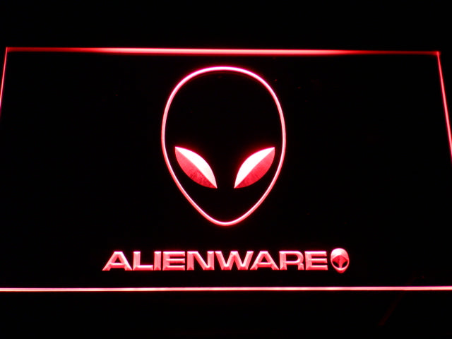 Alienware Gaming Equipments Neon Light LED Sign