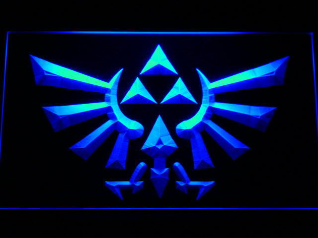 The Legend Of Zelda Triforce Game Neon Light LED Sign