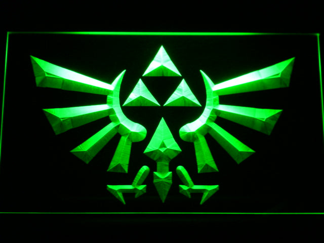 The Legend Of Zelda Triforce Game Neon Light LED Sign