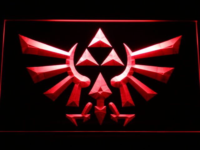 The Legend Of Zelda Triforce Game Neon Light LED Sign