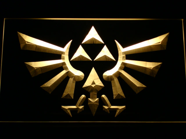 The Legend Of Zelda Triforce Game Neon Light LED Sign