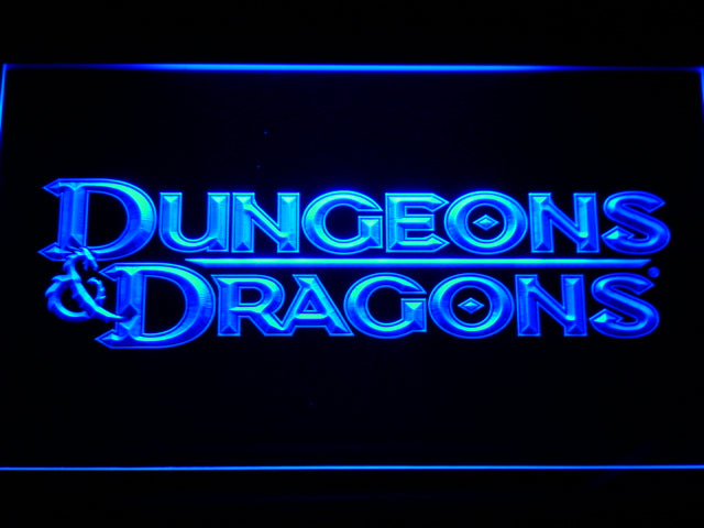 Dungeons & Dragons LED Neon Sign