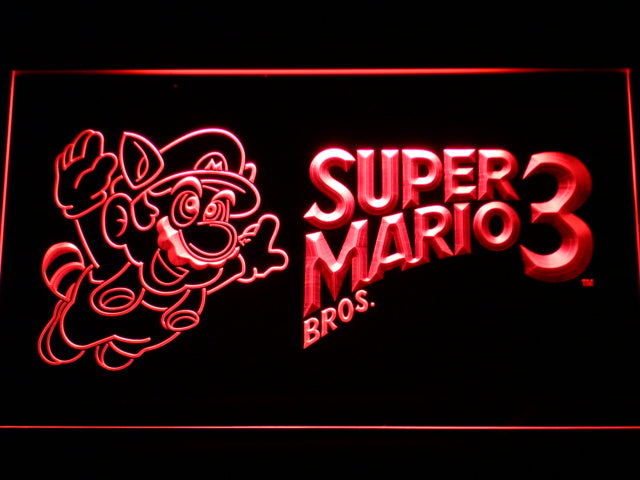 Super Mario Bros. 3 Neon Light LED Sign