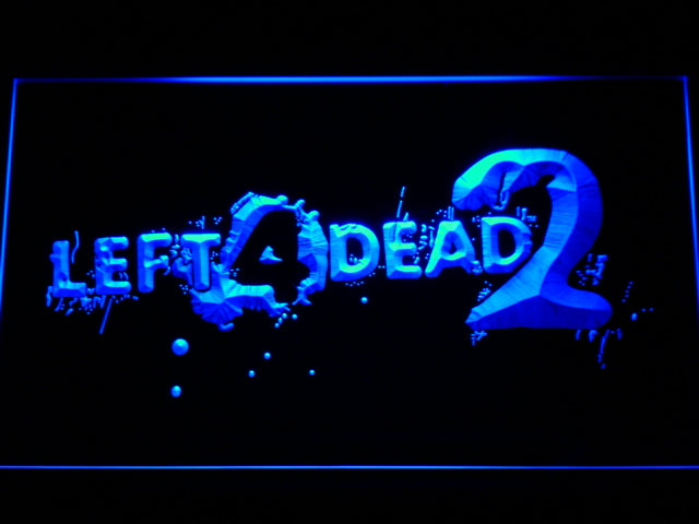 Left 4 Dead 2 Logo Neon Light LED Sign