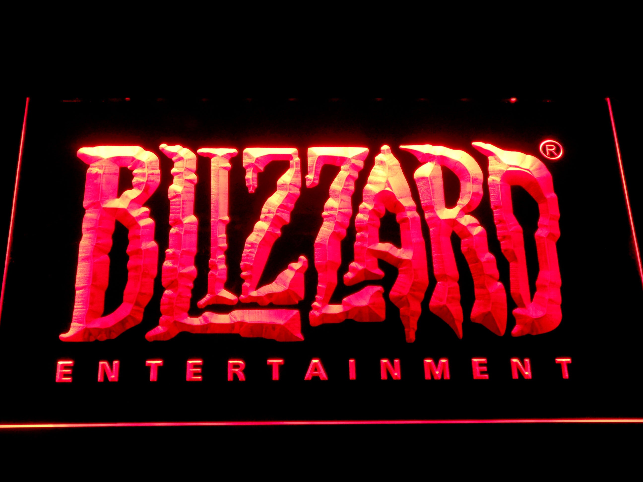 Blizzard Entertainment Neon Light LED Sign