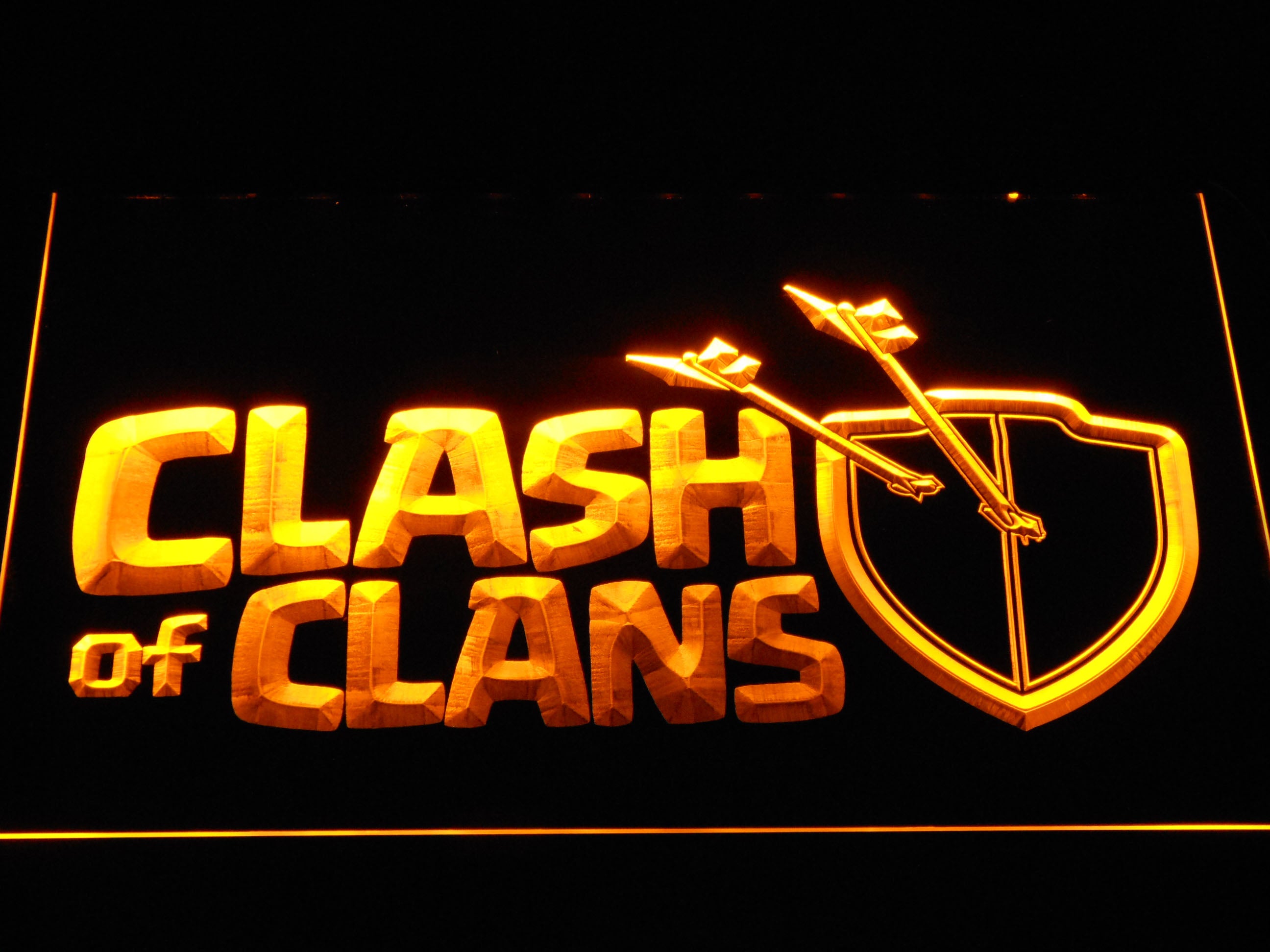 Clash of Clans Neon Light LED Sign
