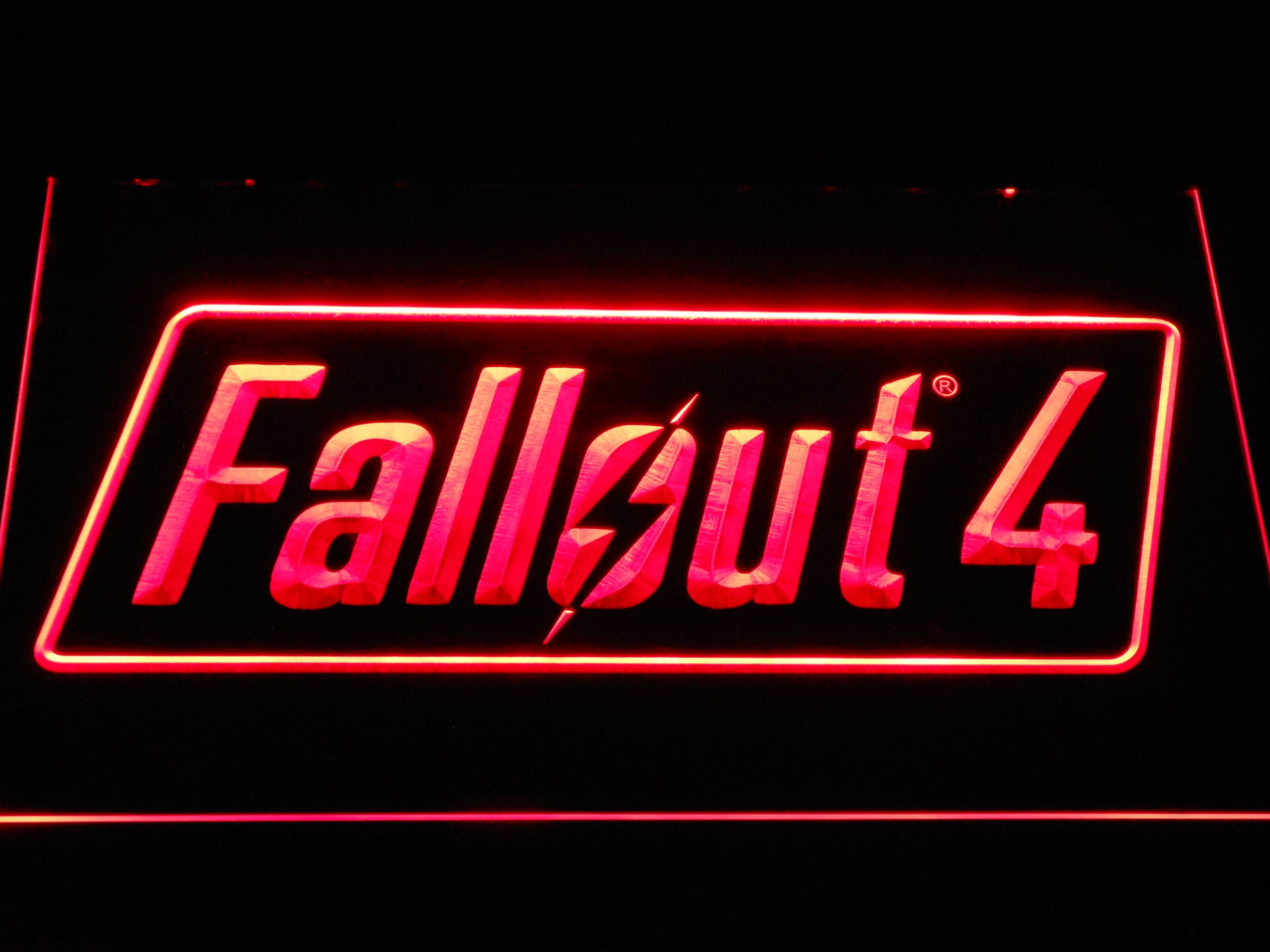Fallout 4 Neon Light LED Sign
