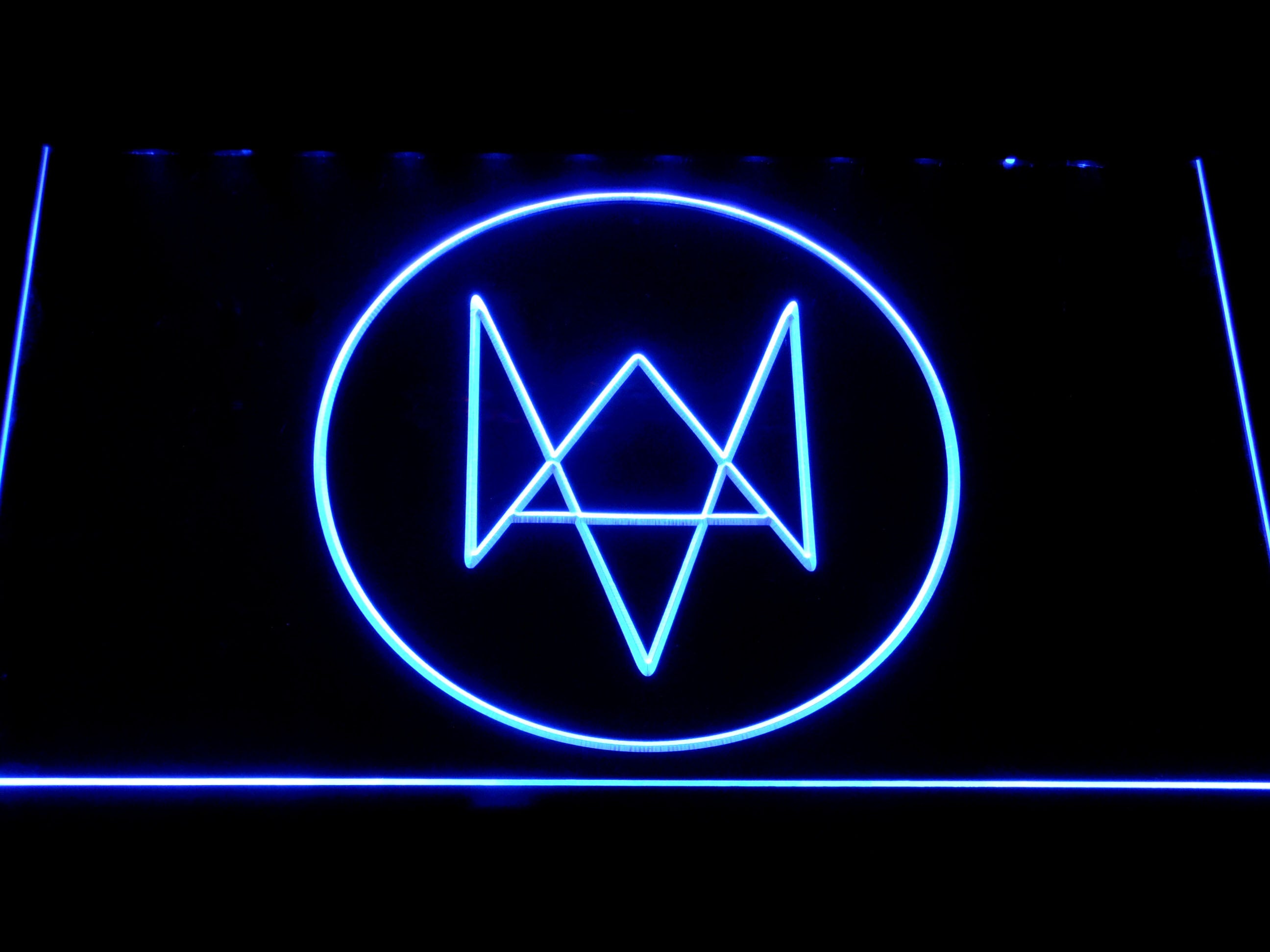 Watch Dogs Logo Neon Light LED Sign