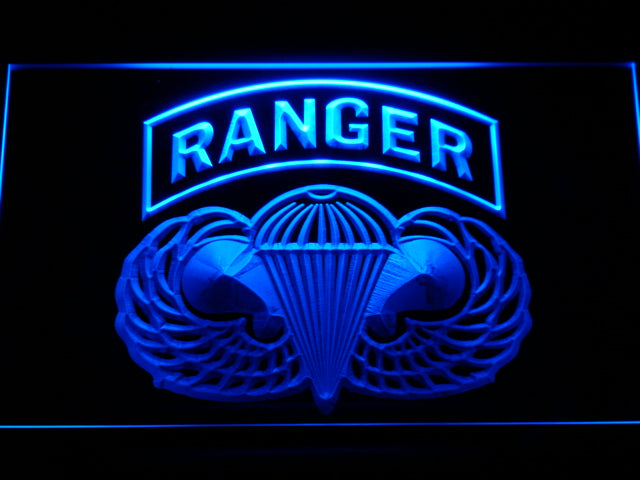 US Army Ranger Parawings Neon Light LED Sign