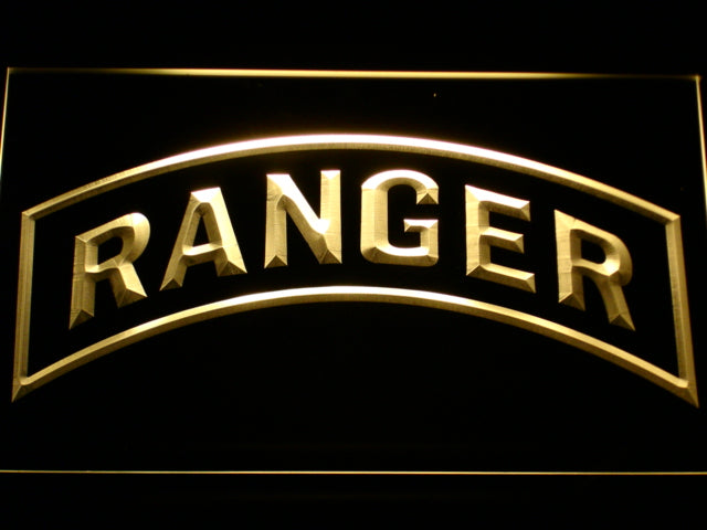 US Army Ranger Military Neon Light LED Sign