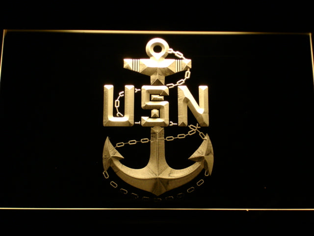 US Navy USN Neon Sign - LED LAB CAVE