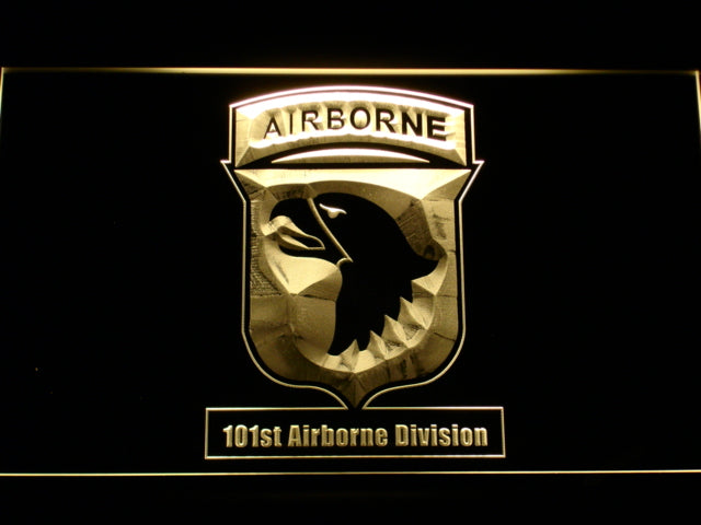 US Army 101st Airborne Division Neon Light LED Sign