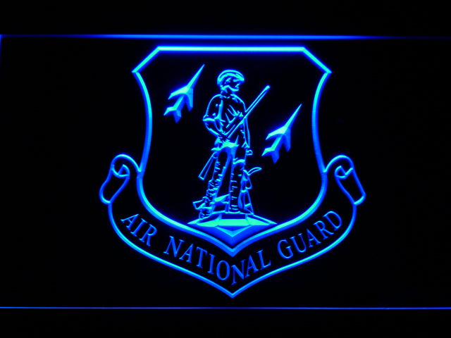 Federal Military Air National Guard Neon Light LED Sign
