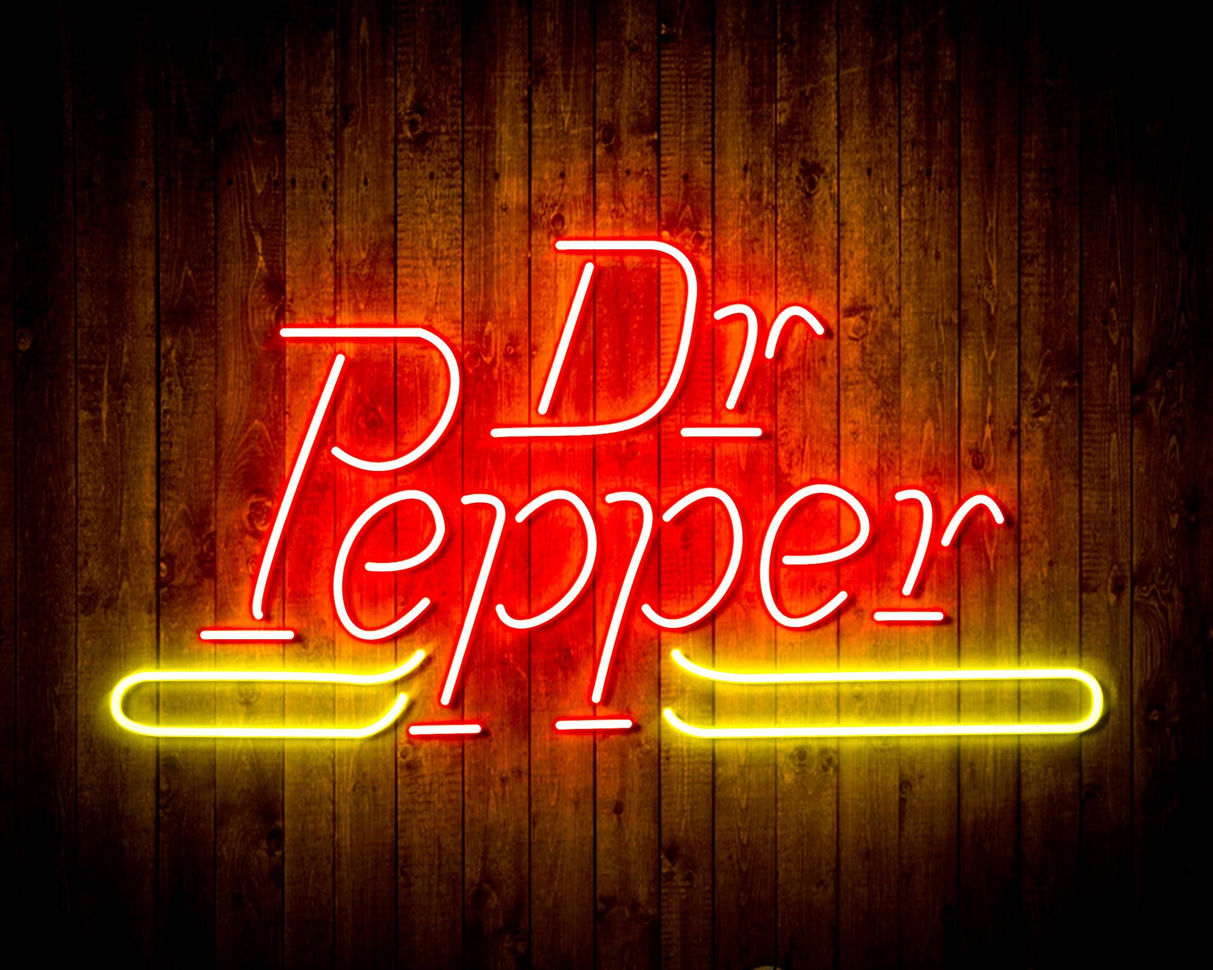 Dr Pepper 2 Handmade LED Neon Light Sign