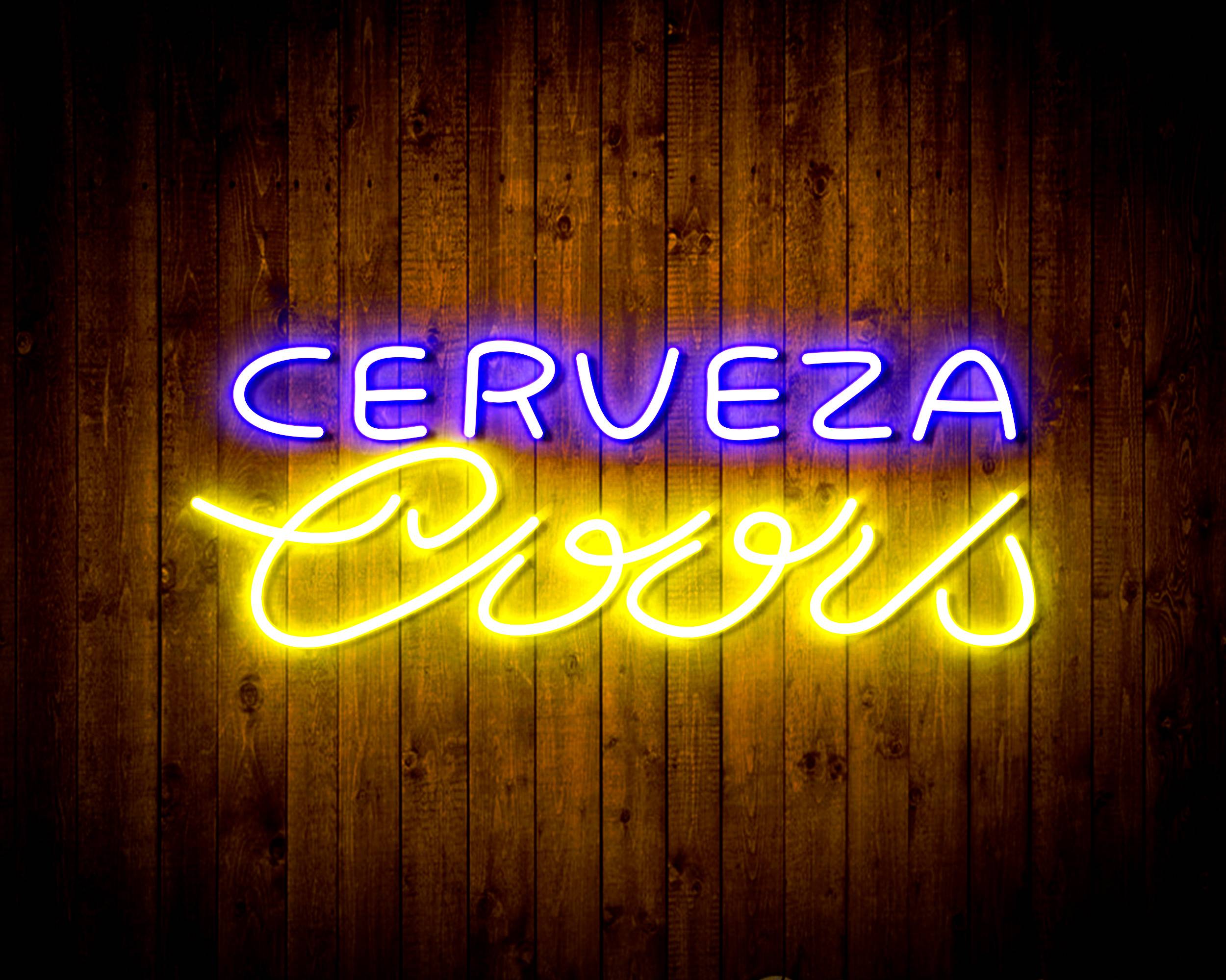 Cerveza Coors Handmade LED Neon Light Sign