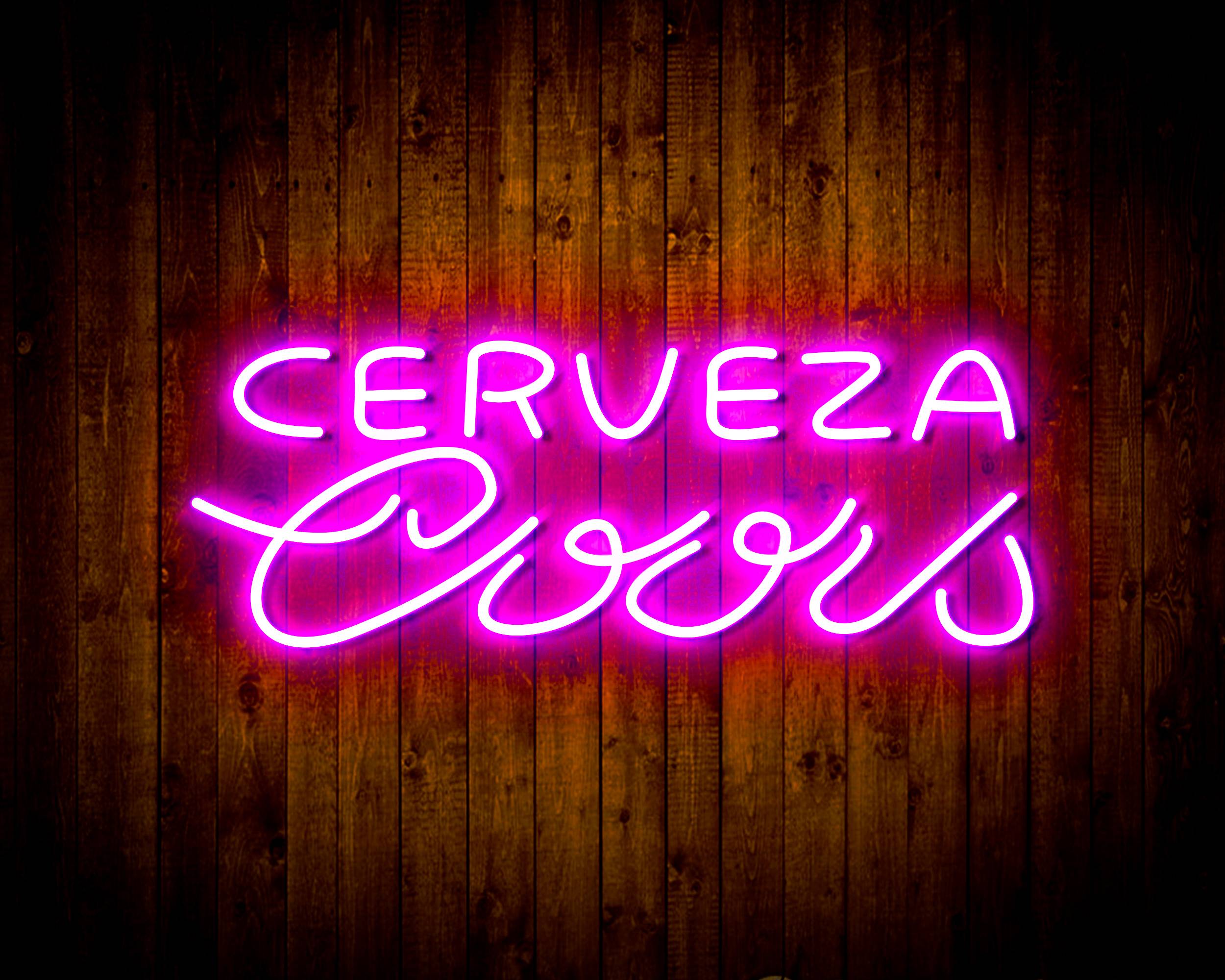 Cerveza Coors Handmade LED Neon Light Sign