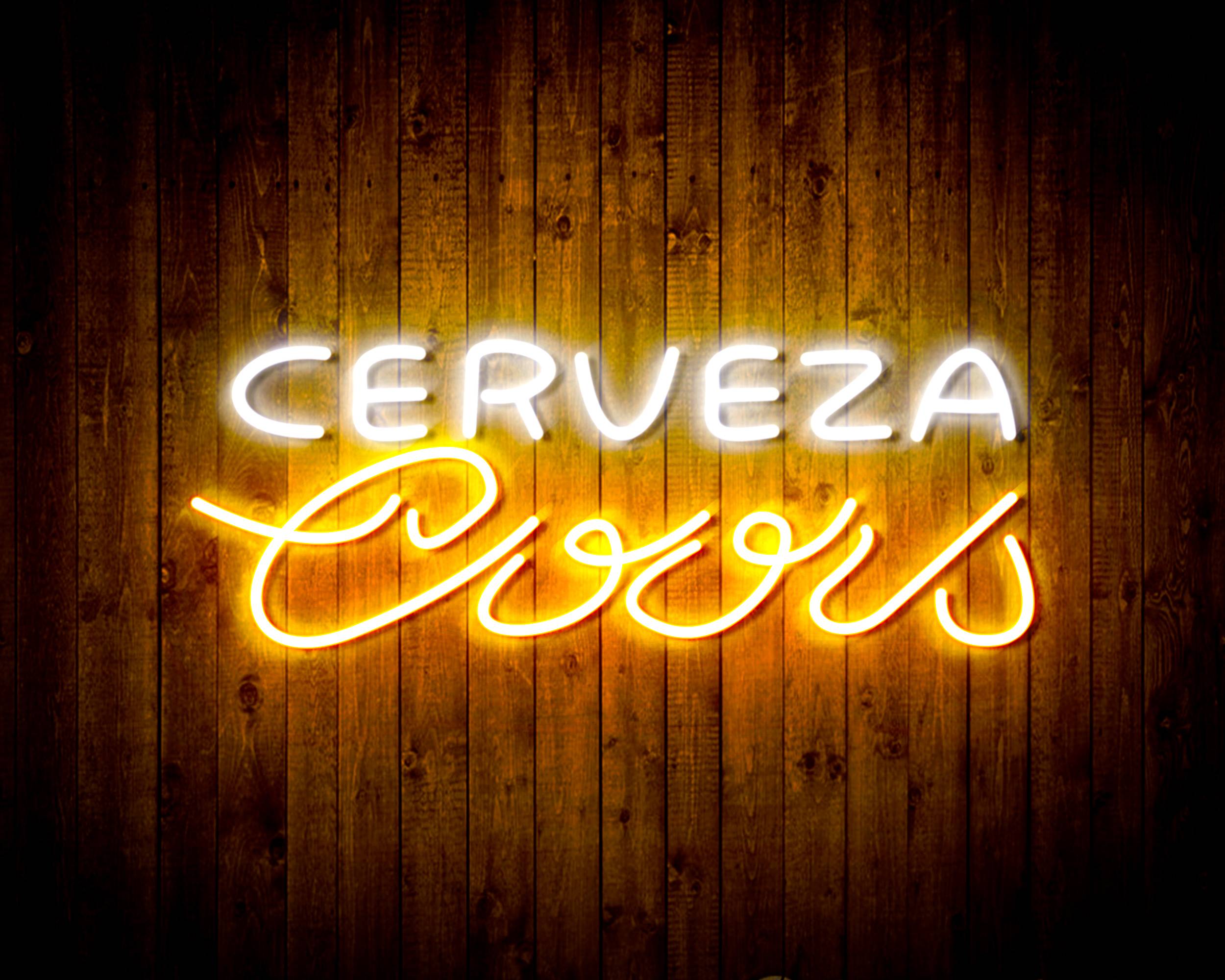 Cerveza Coors Handmade LED Neon Light Sign