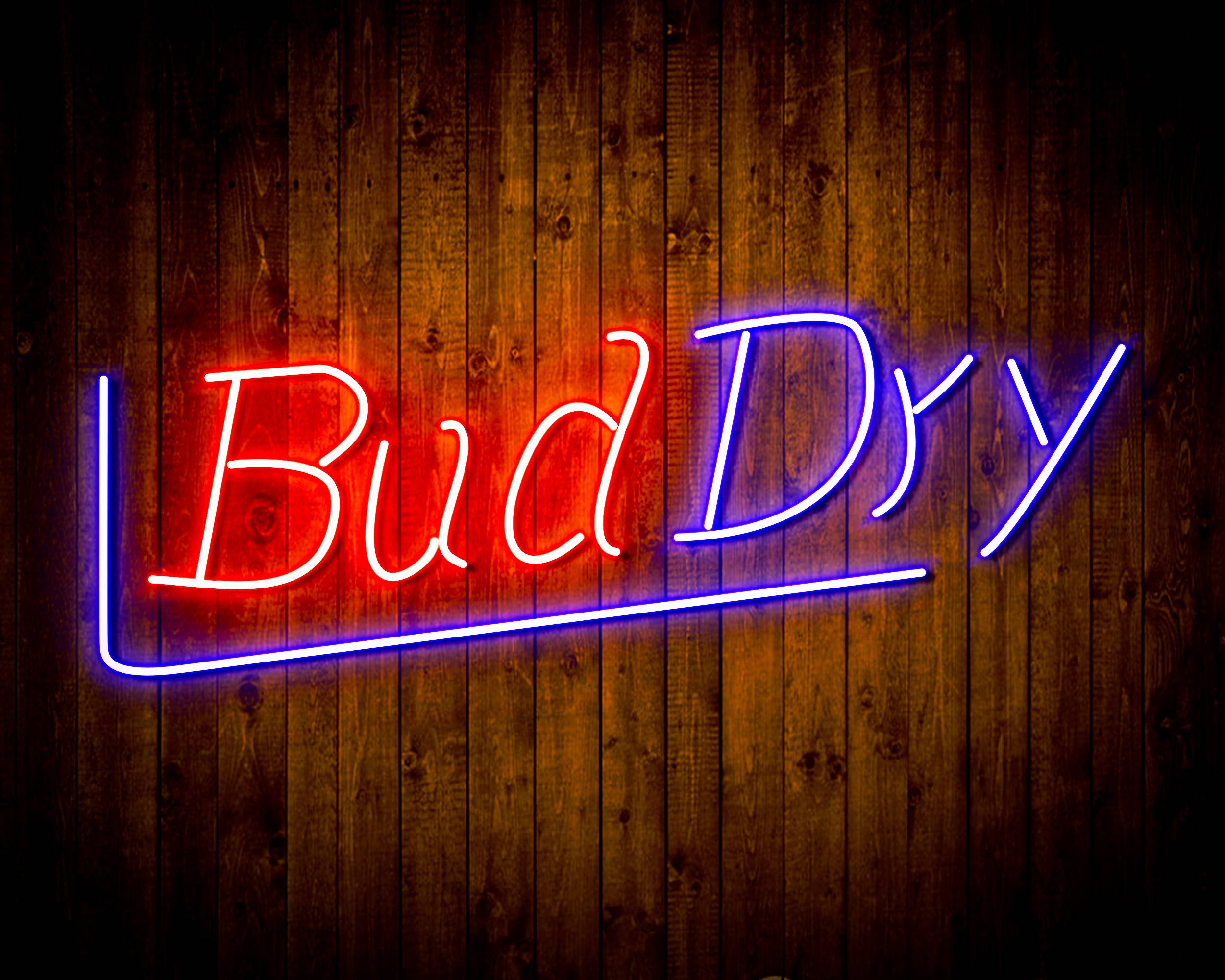 Bud Dry Handmade LED Neon Light Sign