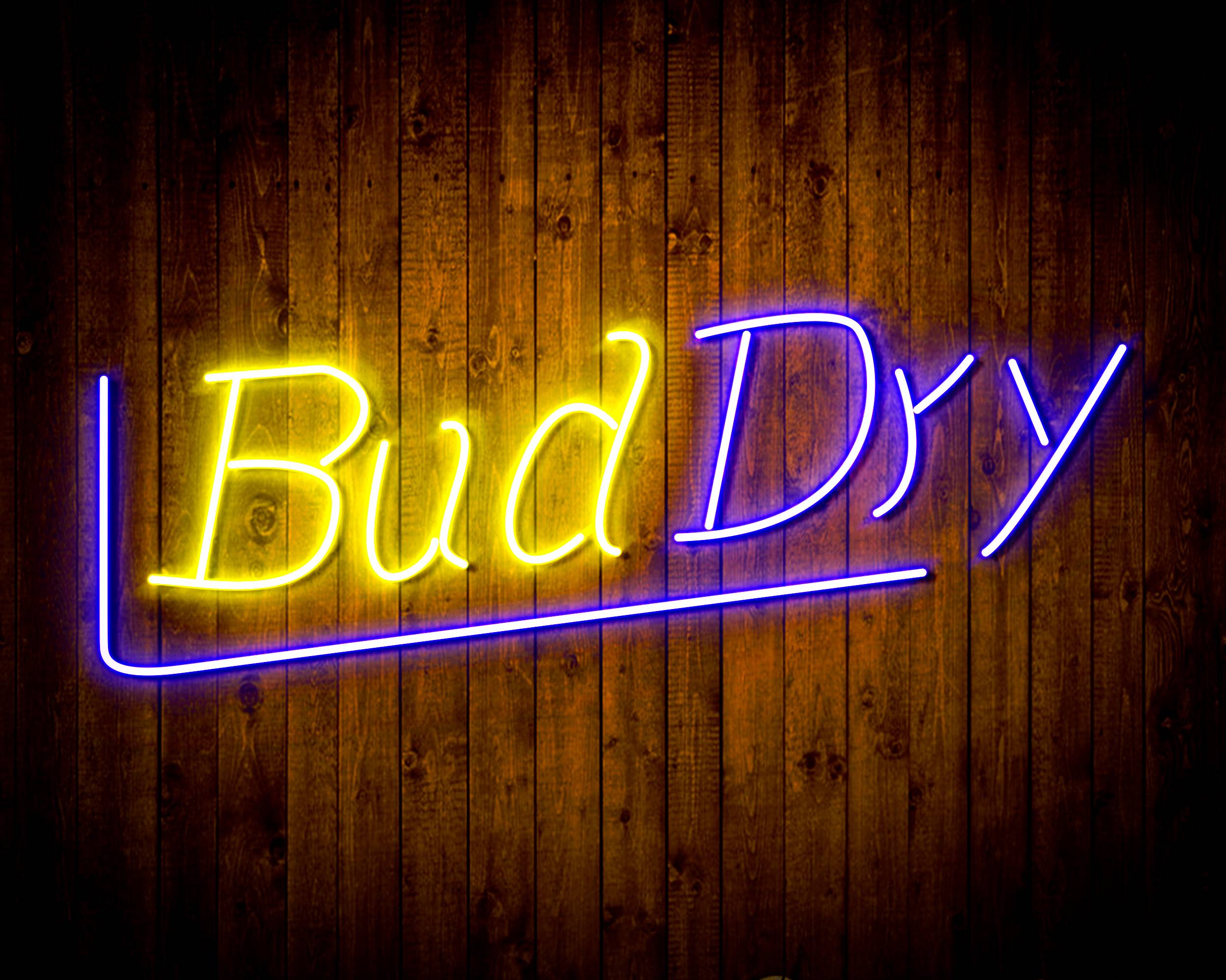 Bud Dry Handmade LED Neon Light Sign