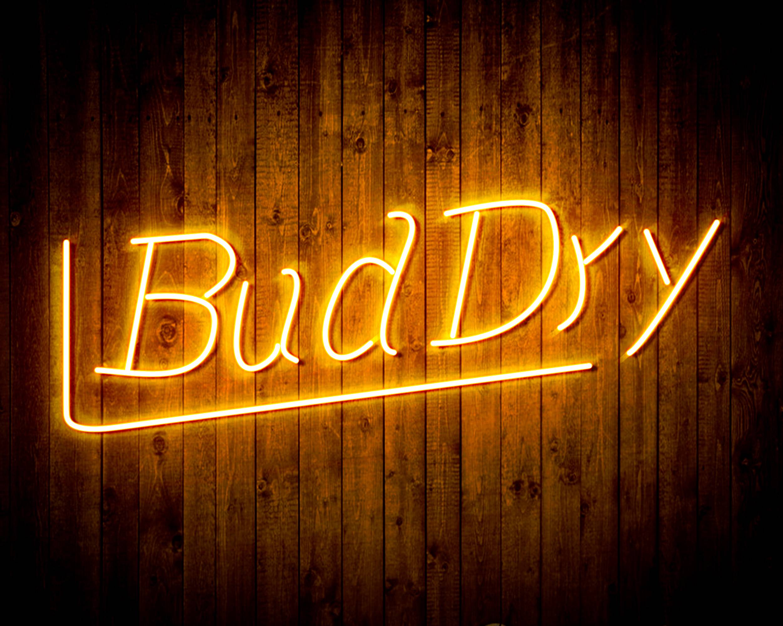 Bud Dry Handmade LED Neon Light Sign