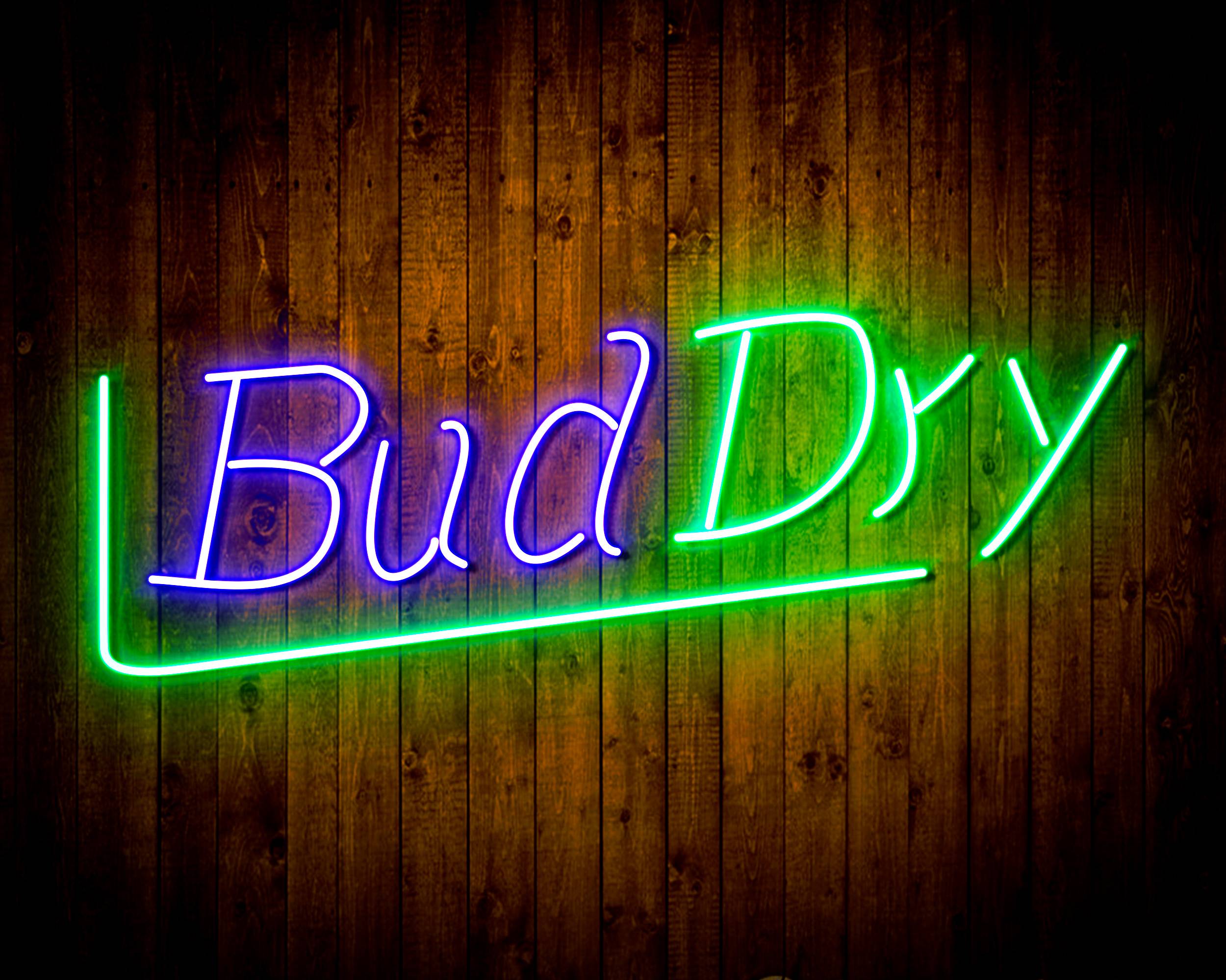 Bud Dry Handmade LED Neon Light Sign