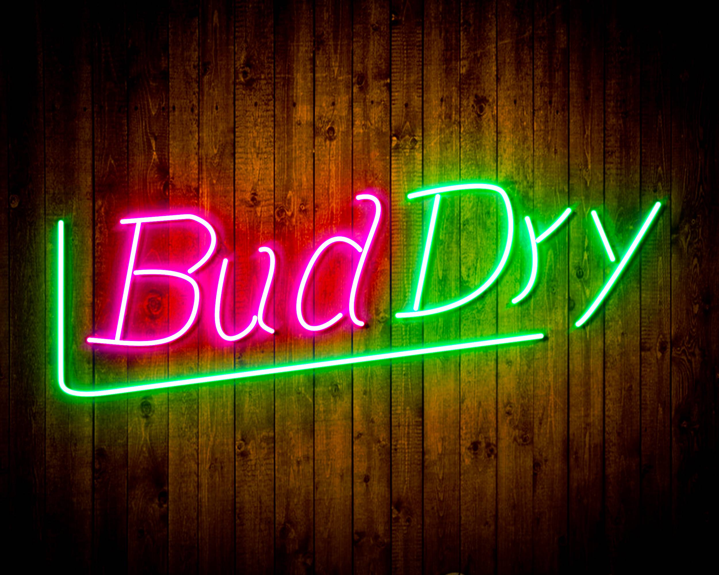 Bud Dry Handmade LED Neon Light Sign