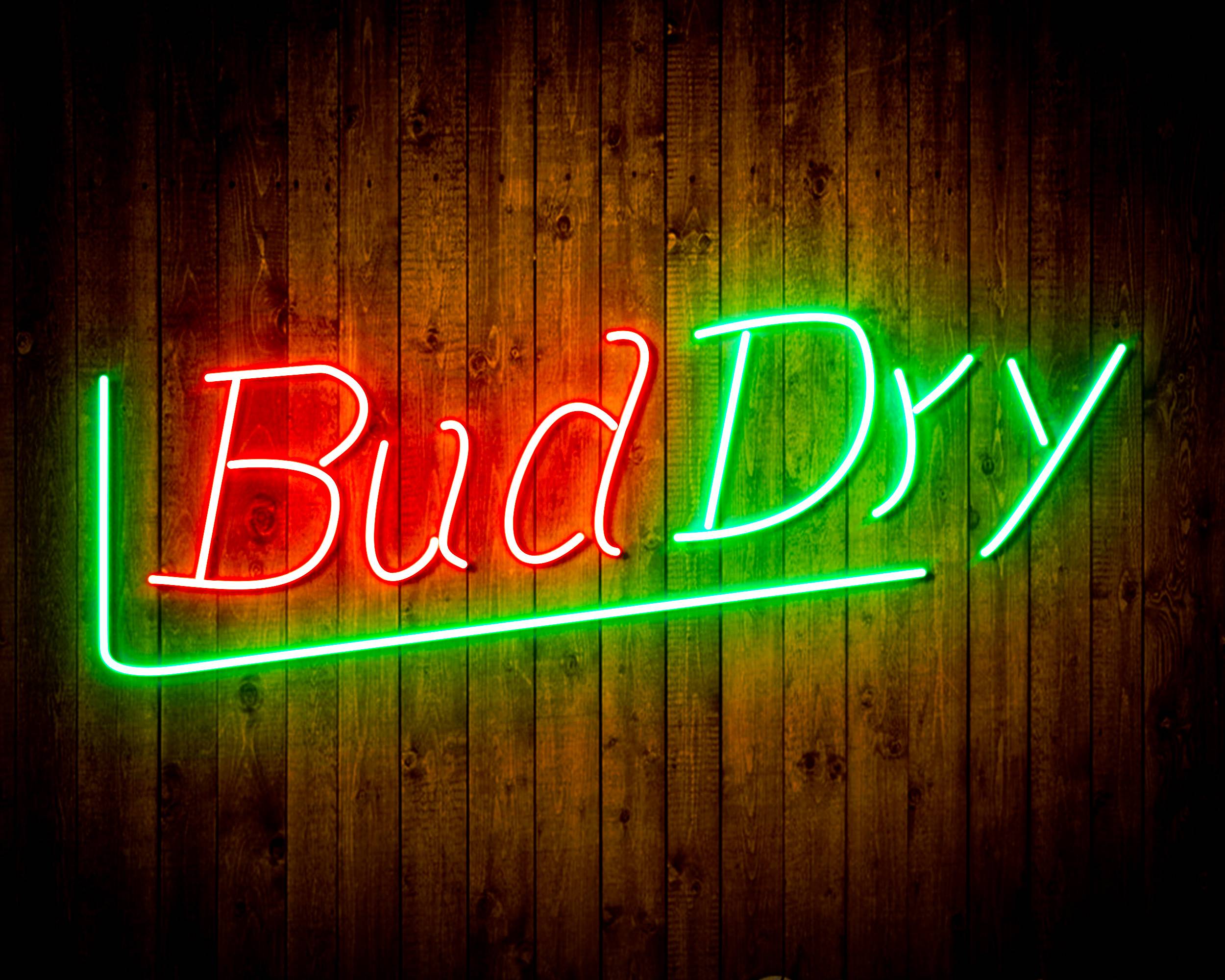 Bud Dry Handmade LED Neon Light Sign