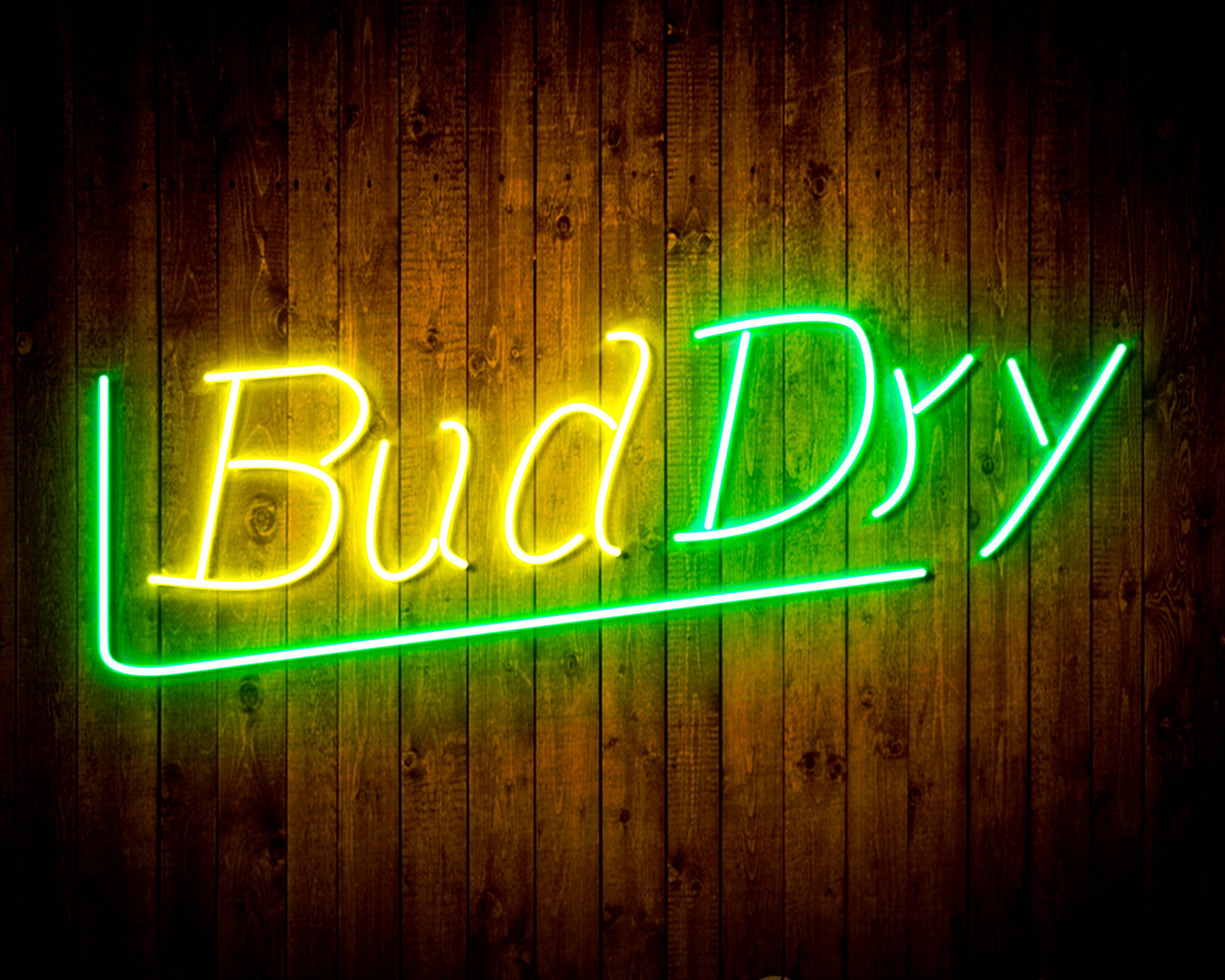 Bud Dry Handmade LED Neon Light Sign