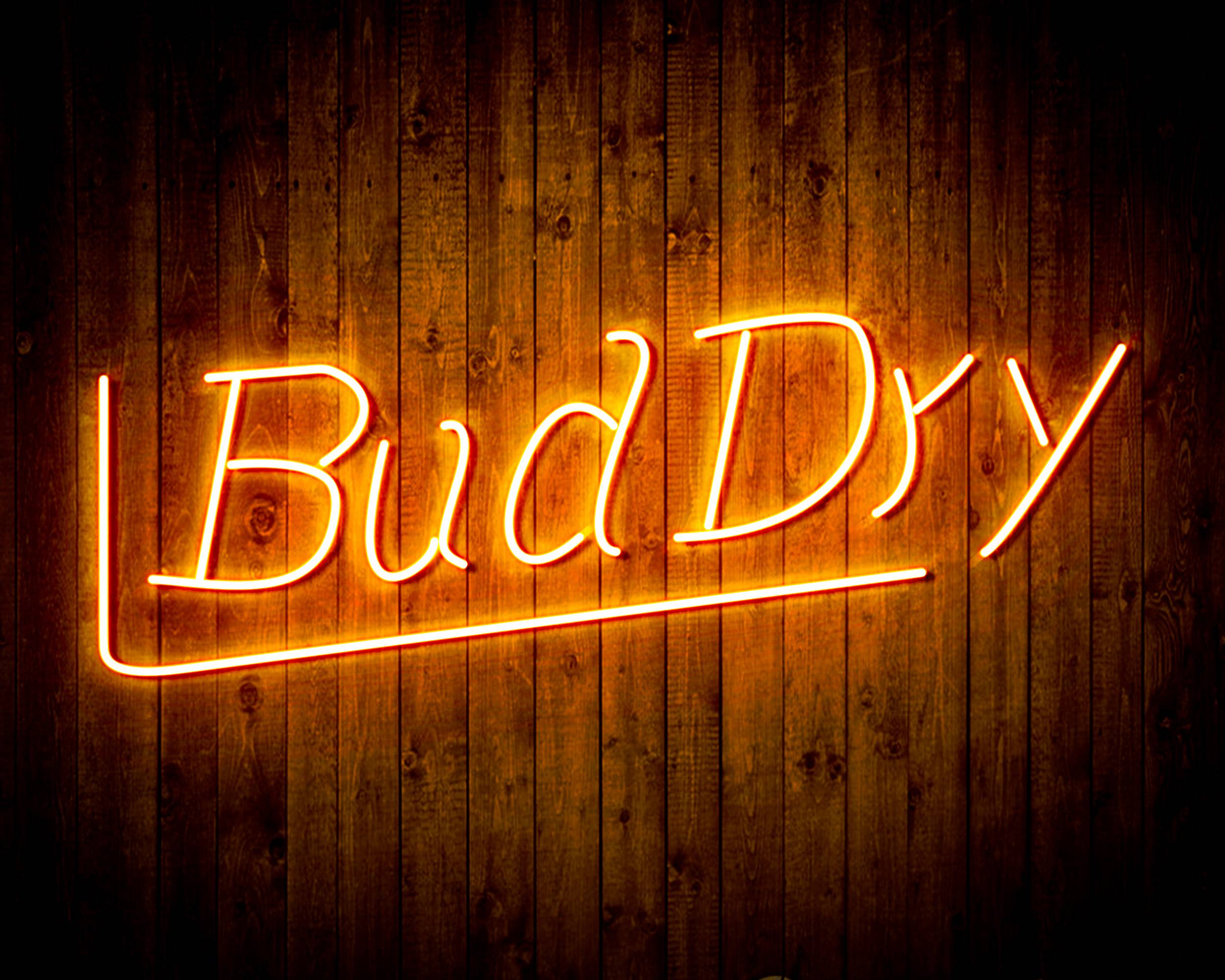 Bud Dry Handmade LED Neon Light Sign