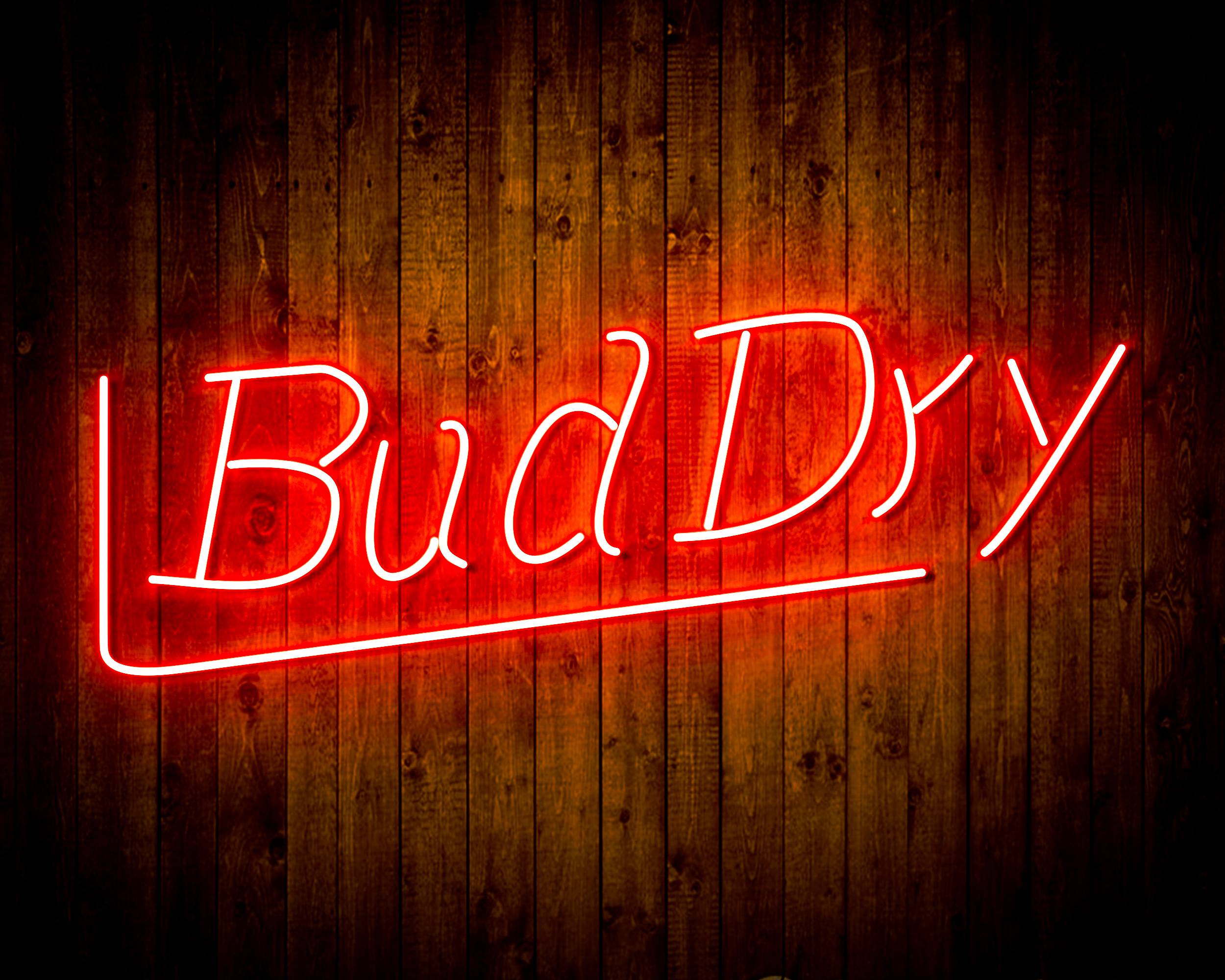 Bud Dry Handmade LED Neon Light Sign