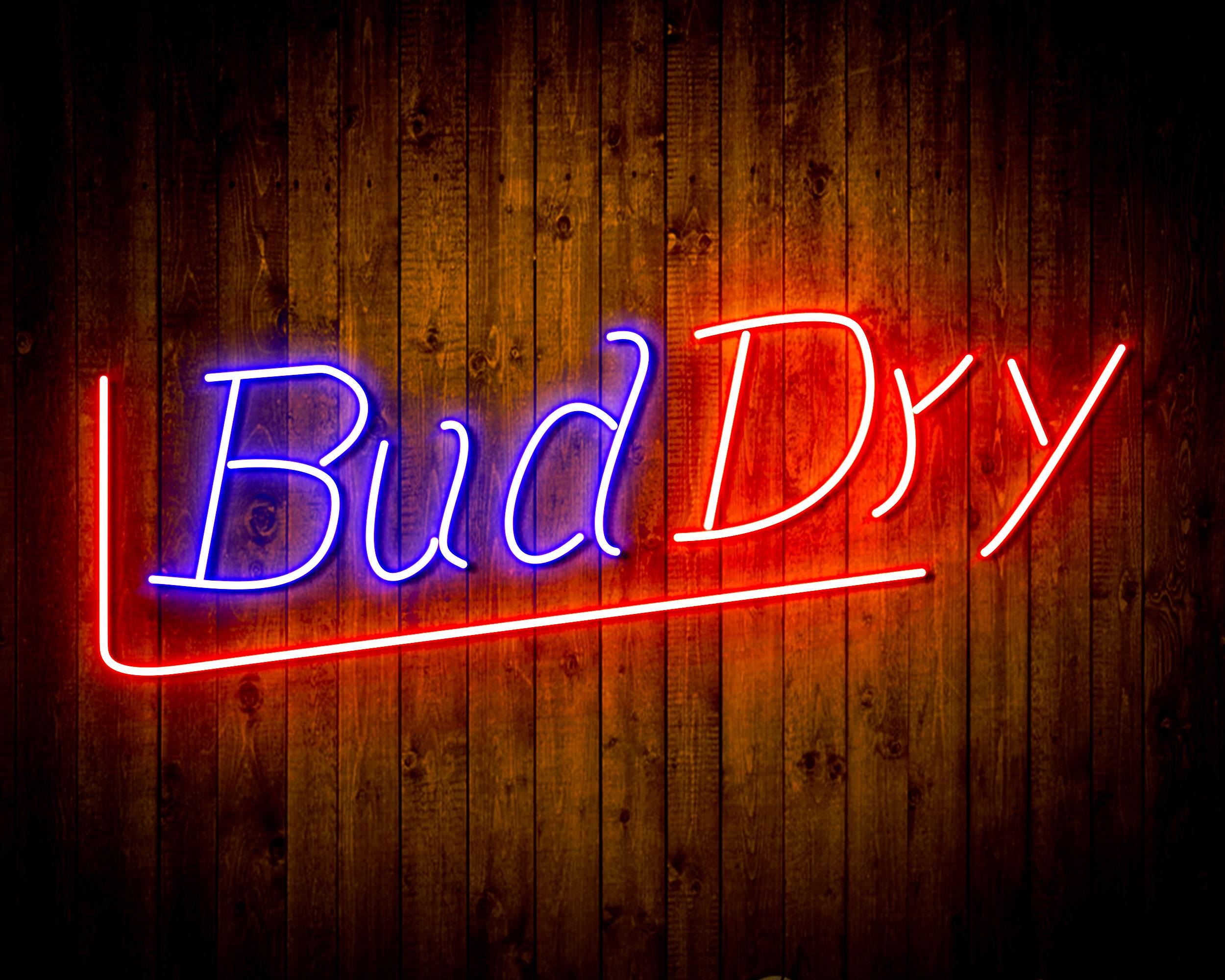 Bud Dry Handmade LED Neon Light Sign