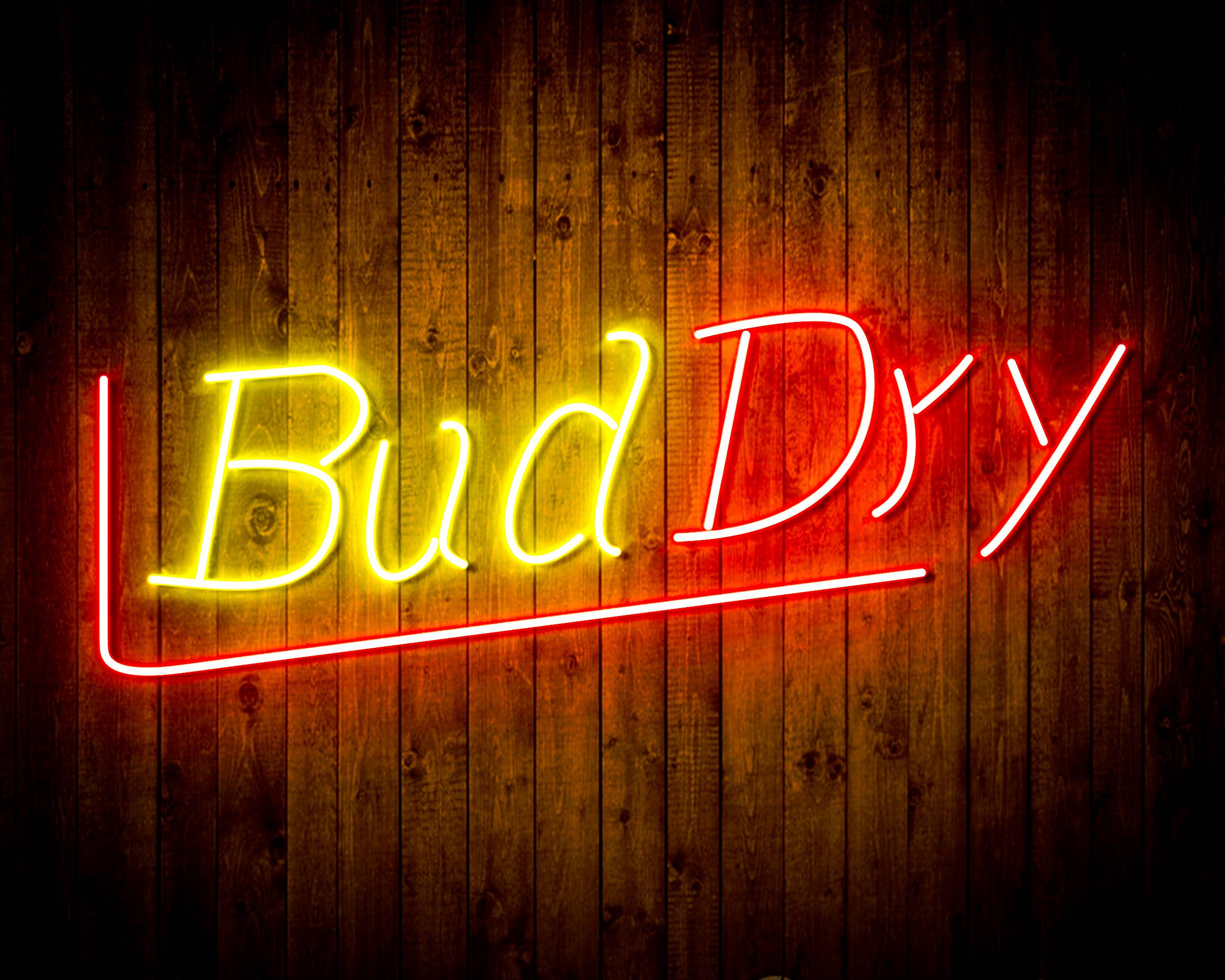 Bud Dry Handmade LED Neon Light Sign