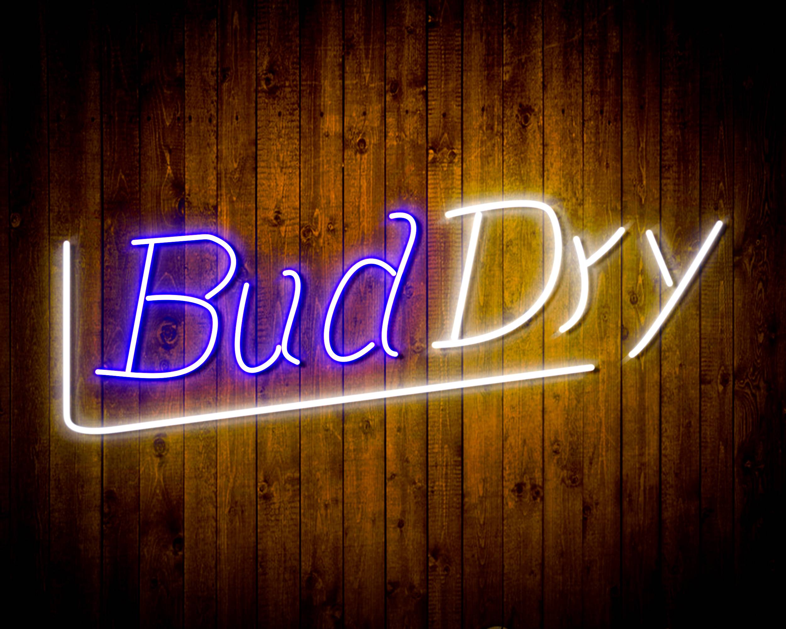 Bud Dry Handmade LED Neon Light Sign