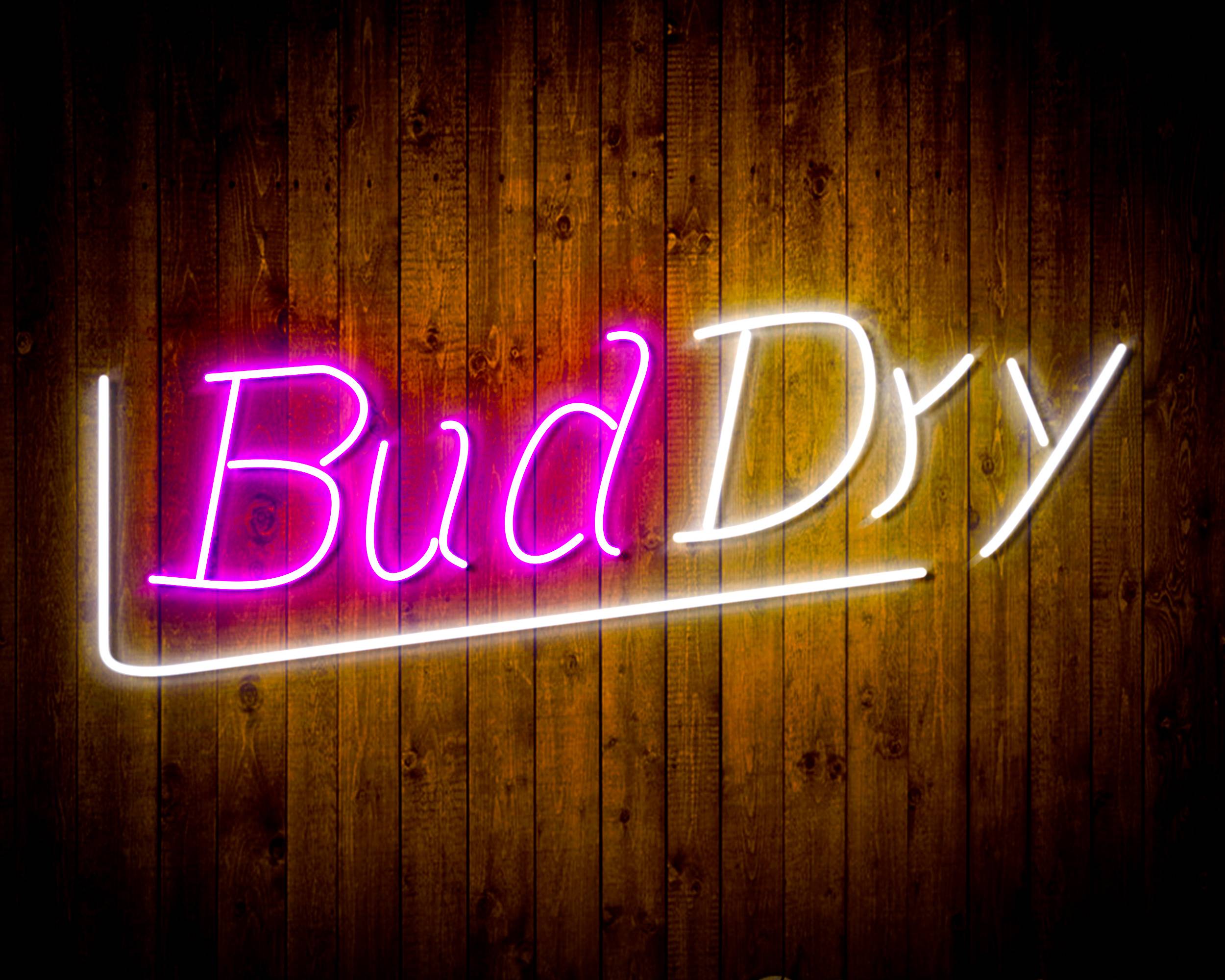 Bud Dry Handmade LED Neon Light Sign